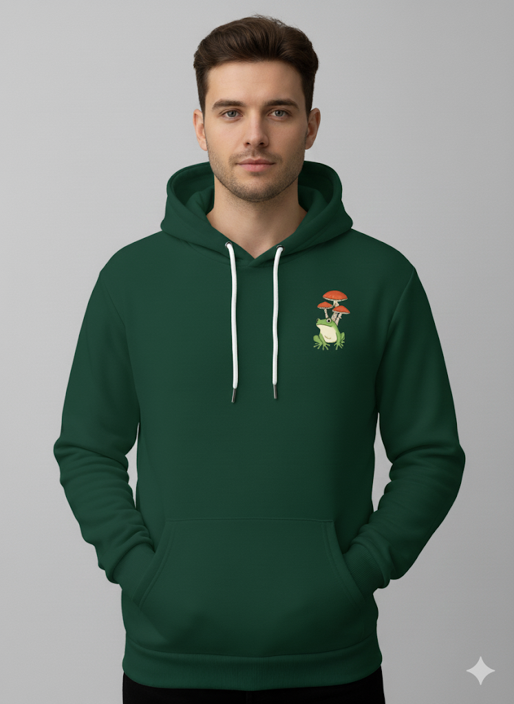 Bluza z nadrukiem (brzoskwiniowa)