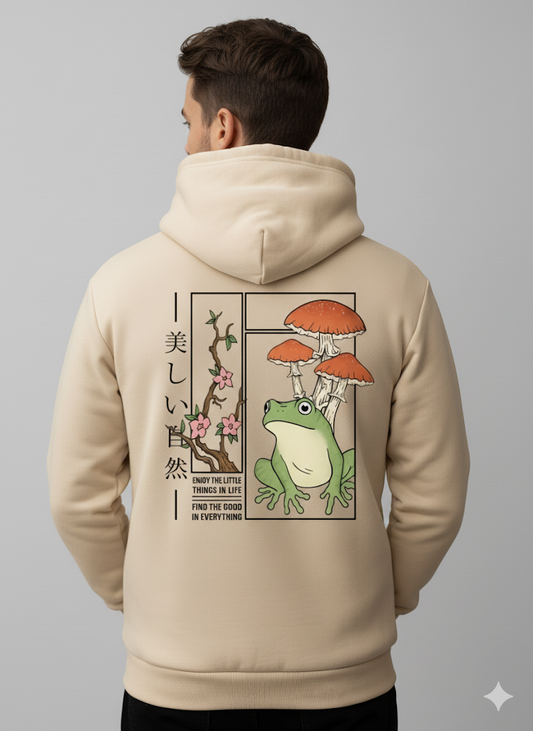 Bluza z nadrukiem (brzoskwiniowa)