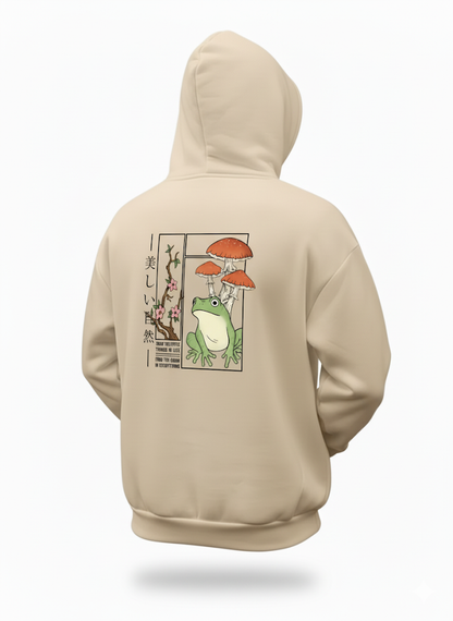 Bluza z nadrukiem (brzoskwiniowa)